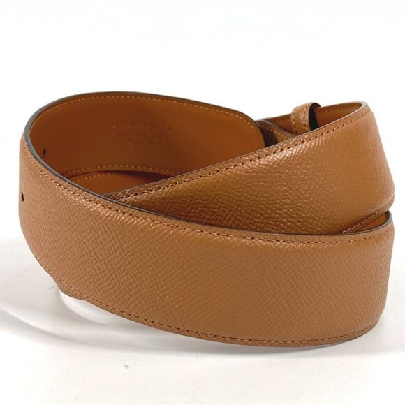 Bvlgari Belt Bvlgari Logo Leather Brown main image 6